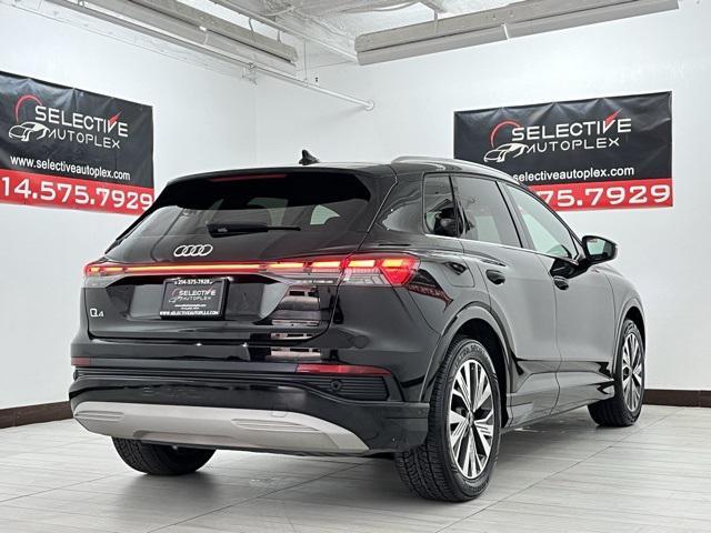 used 2023 Audi Q4 e-tron car, priced at $24,996