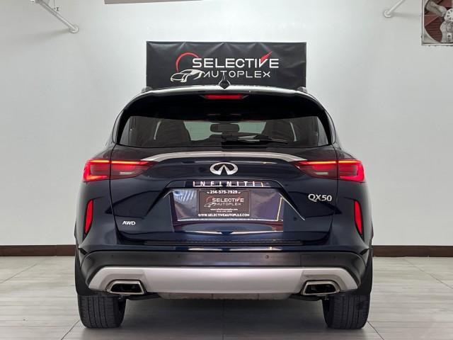 used 2021 INFINITI QX50 car, priced at $27,496