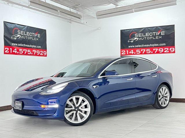 used 2018 Tesla Model 3 car, priced at $22,496