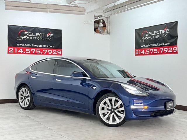 used 2018 Tesla Model 3 car, priced at $22,496