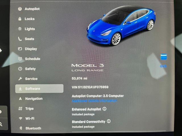 used 2018 Tesla Model 3 car, priced at $22,496