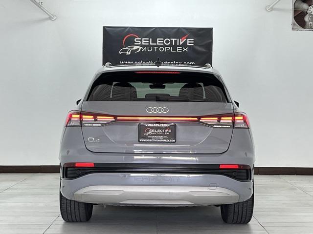 used 2023 Audi Q4 e-tron car, priced at $20,996