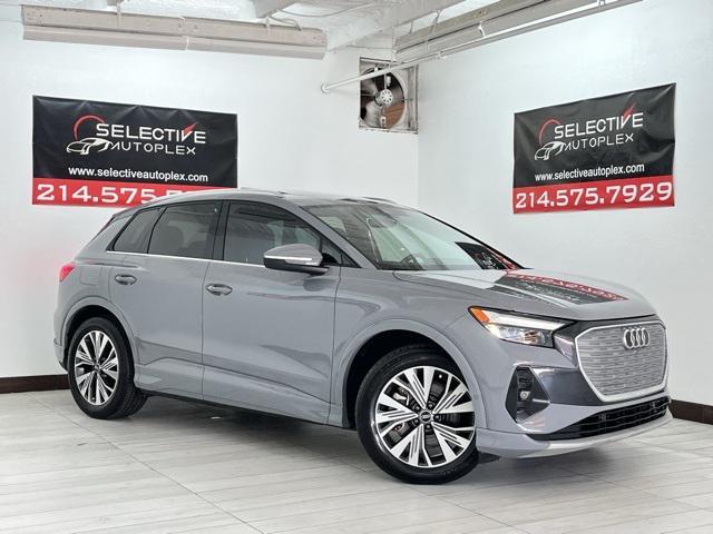 used 2023 Audi Q4 e-tron car, priced at $20,996