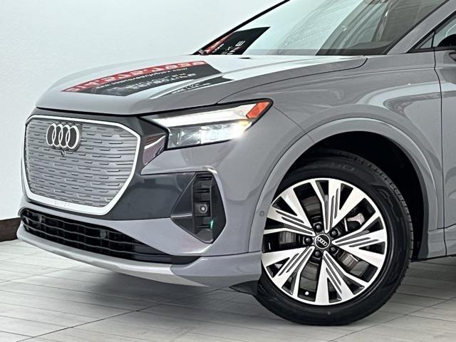 used 2023 Audi Q4 e-tron car, priced at $23,996