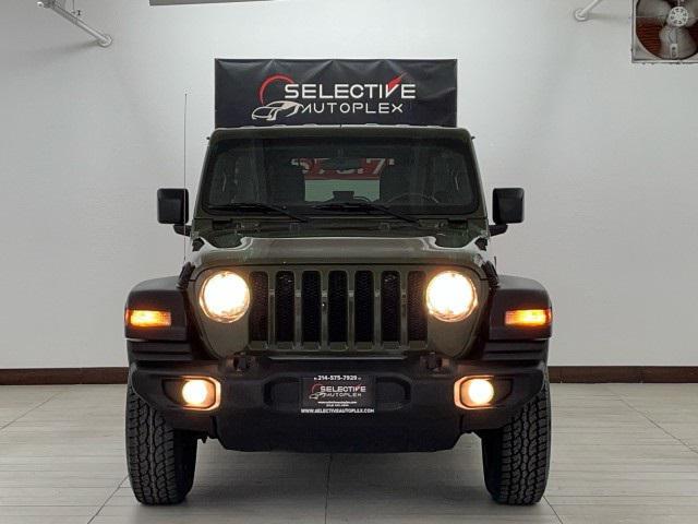 used 2021 Jeep Wrangler Unlimited car, priced at $30,496