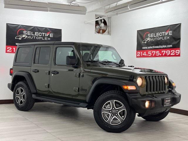 used 2021 Jeep Wrangler Unlimited car, priced at $30,496