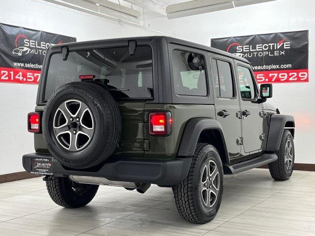 used 2021 Jeep Wrangler Unlimited car, priced at $30,496