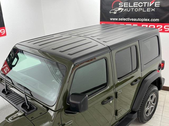 used 2021 Jeep Wrangler Unlimited car, priced at $30,496