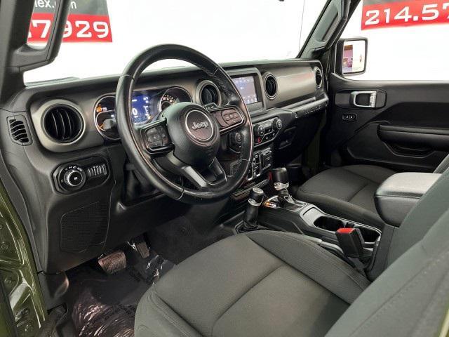 used 2021 Jeep Wrangler Unlimited car, priced at $30,496