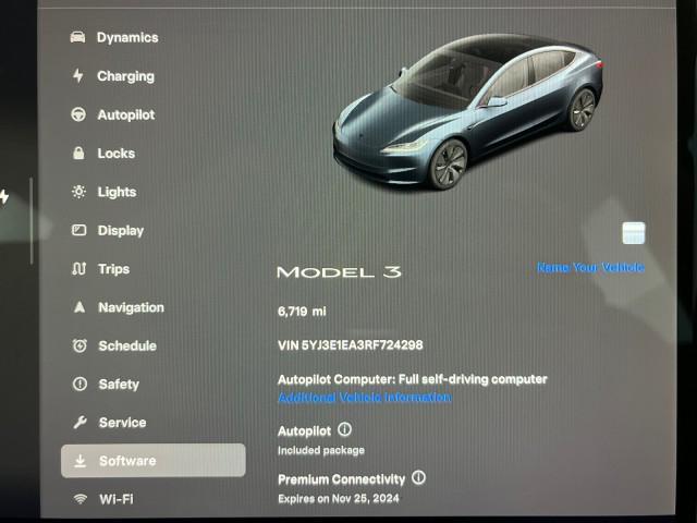 used 2024 Tesla Model 3 car, priced at $34,996