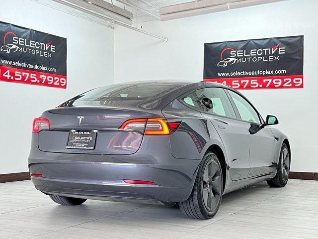 used 2023 Tesla Model 3 car, priced at $21,996