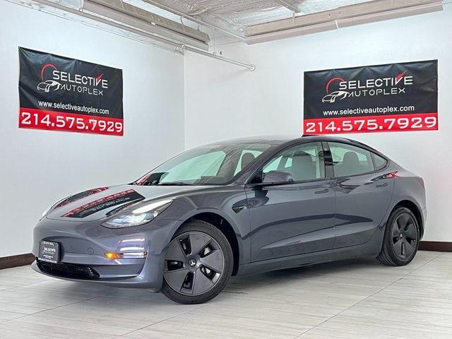 used 2023 Tesla Model 3 car, priced at $21,996