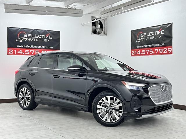 used 2023 Audi Q4 e-tron car, priced at $27,996