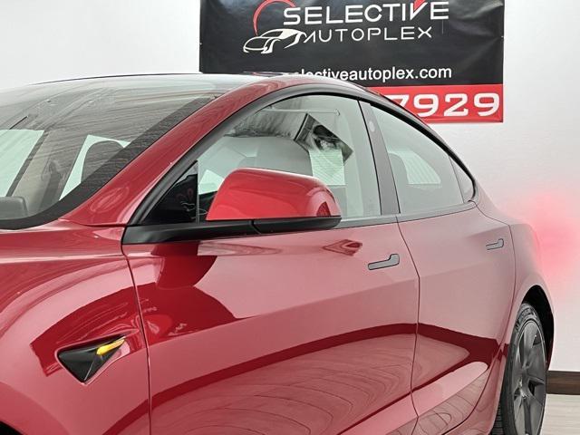 used 2022 Tesla Model 3 car, priced at $27,496