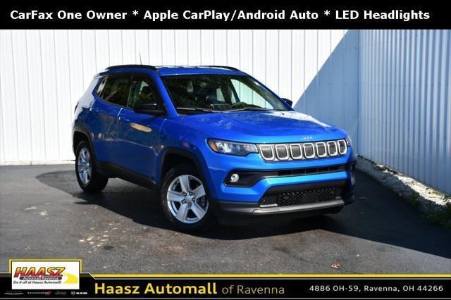 used 2022 Jeep Compass car, priced at $17,400