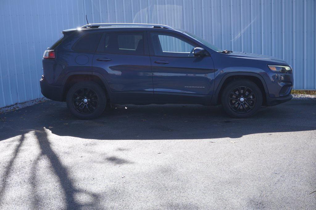 used 2021 Jeep Cherokee car, priced at $17,600