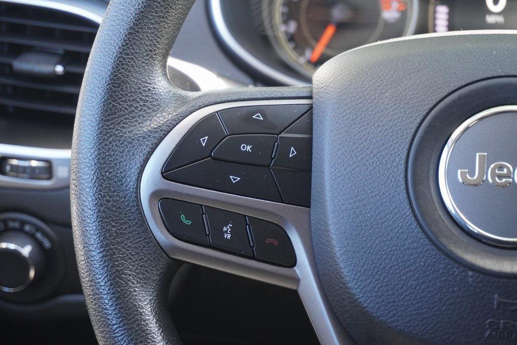 used 2021 Jeep Cherokee car, priced at $17,600