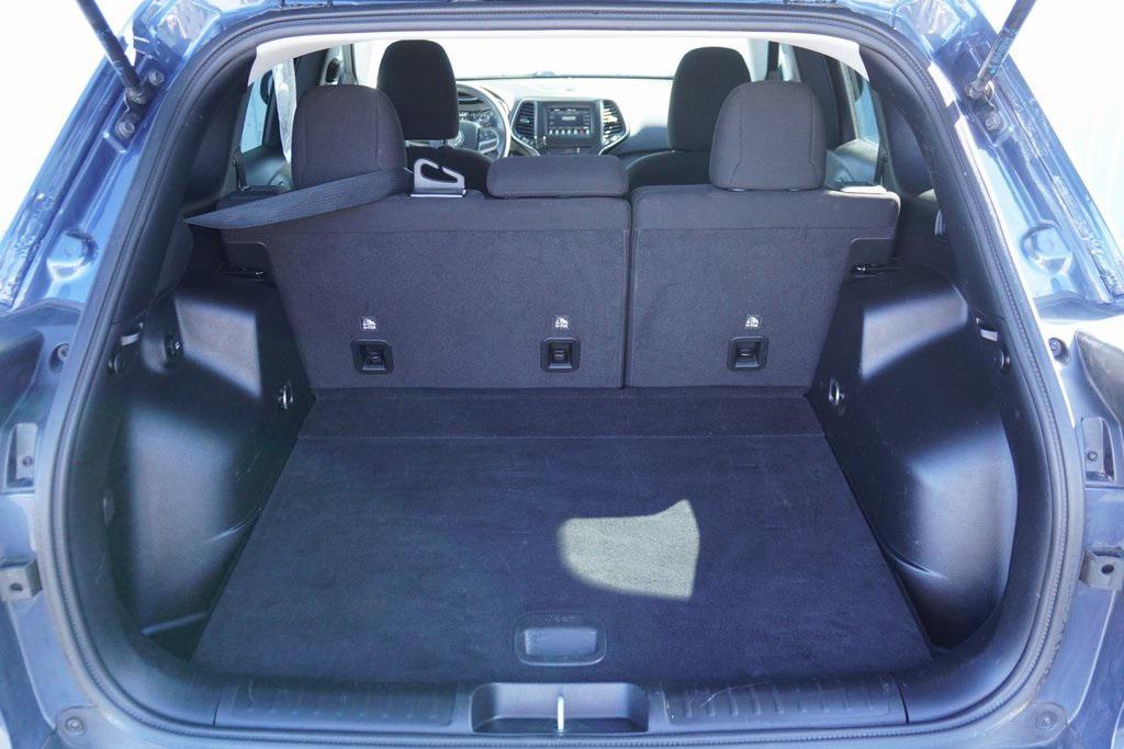 used 2021 Jeep Cherokee car, priced at $17,600