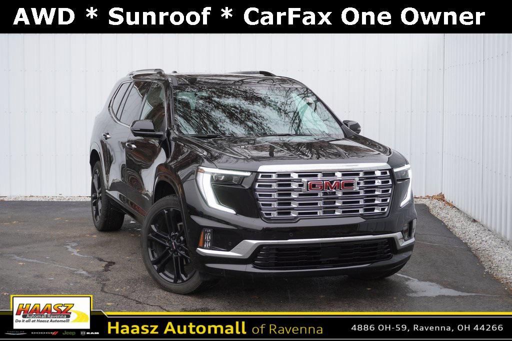 used 2024 GMC Acadia car, priced at $49,000