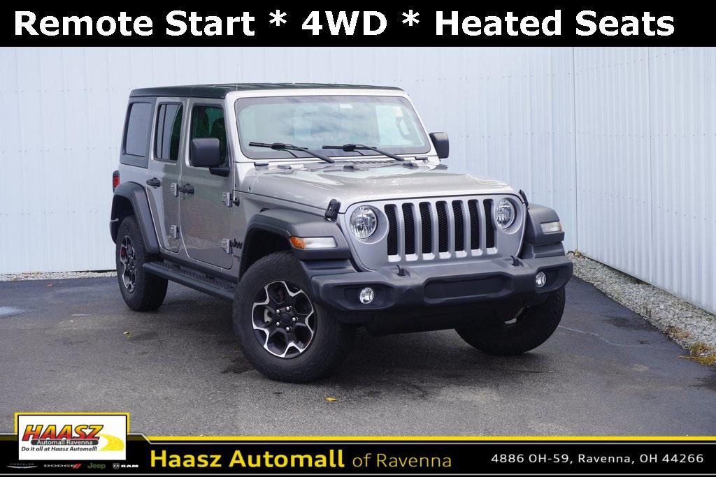 used 2021 Jeep Wrangler Unlimited car, priced at $33,900