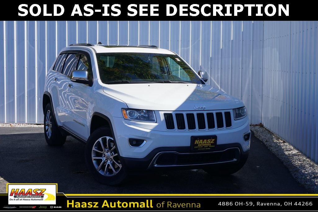 used 2015 Jeep Grand Cherokee car, priced at $10,500