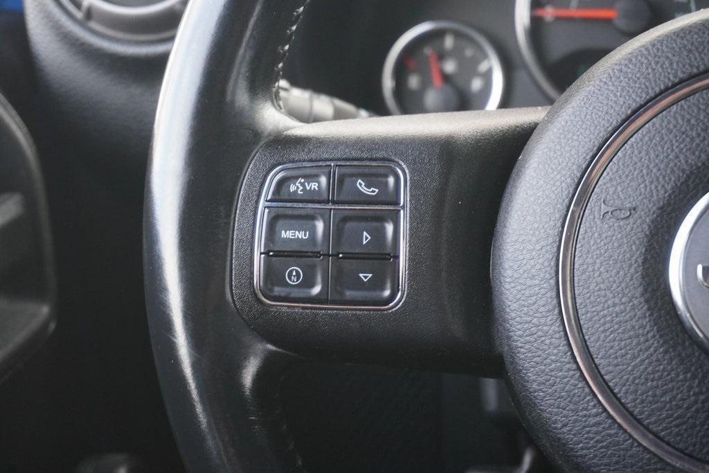 used 2015 Jeep Wrangler Unlimited car, priced at $15,700