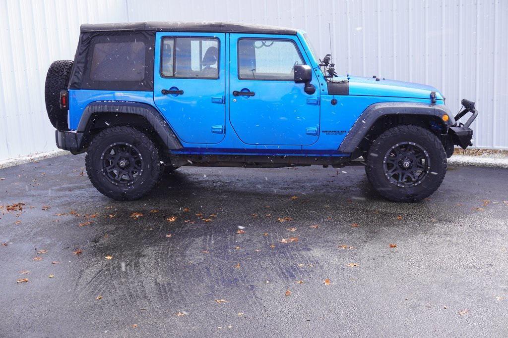 used 2015 Jeep Wrangler Unlimited car, priced at $15,700