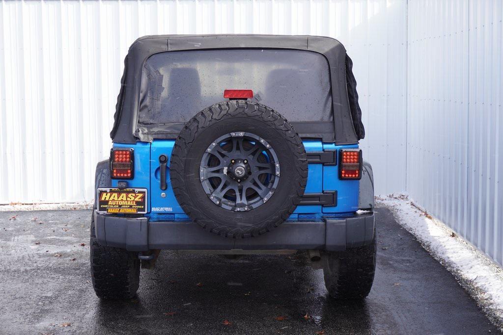 used 2015 Jeep Wrangler Unlimited car, priced at $15,700