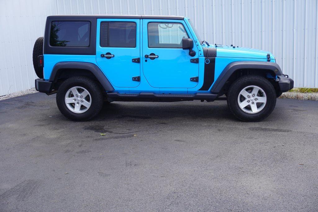 used 2018 Jeep Wrangler JK Unlimited car, priced at $17,100