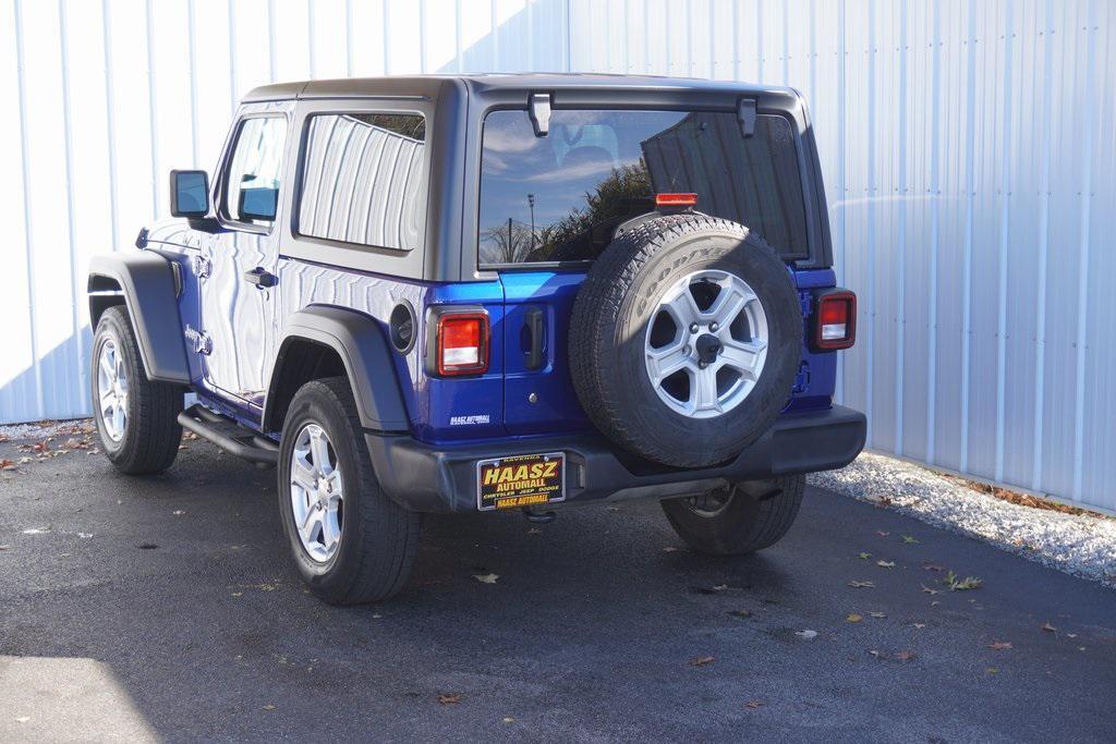 used 2019 Jeep Wrangler car, priced at $21,000