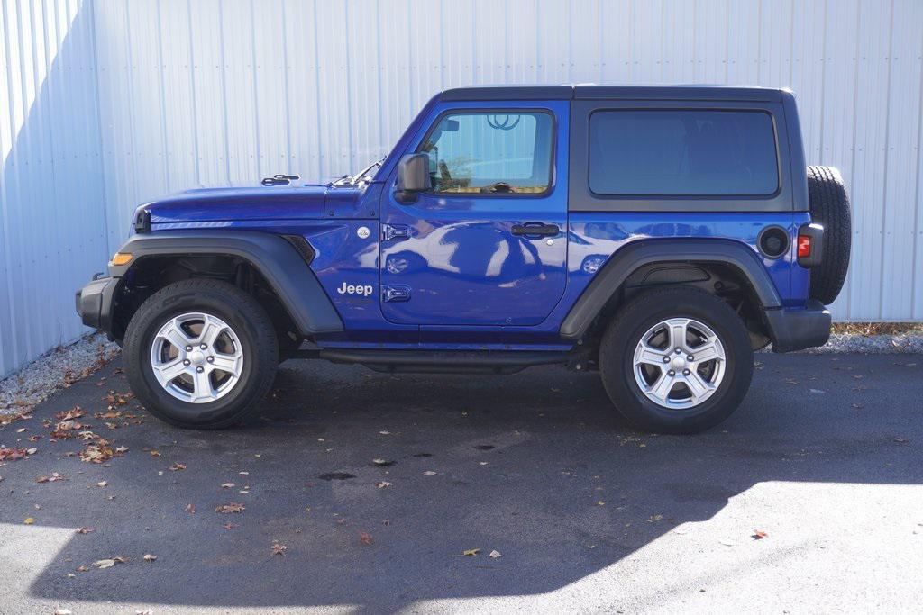 used 2019 Jeep Wrangler car, priced at $21,000