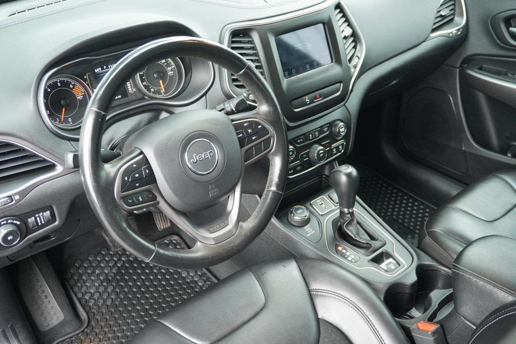 used 2019 Jeep Cherokee car, priced at $13,100