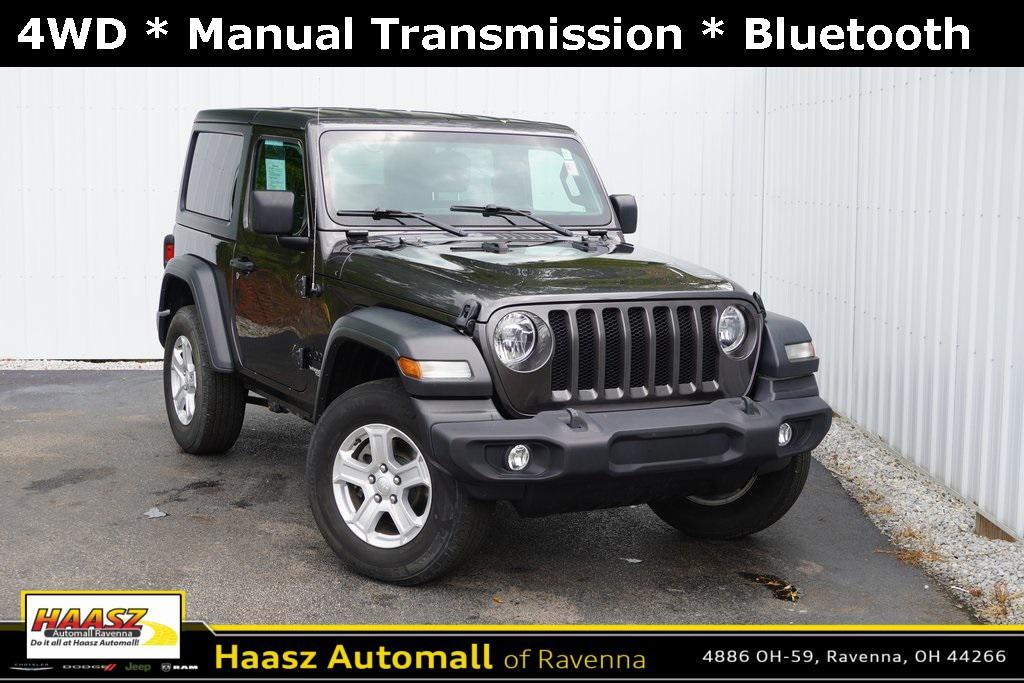 used 2021 Jeep Wrangler car, priced at $27,400