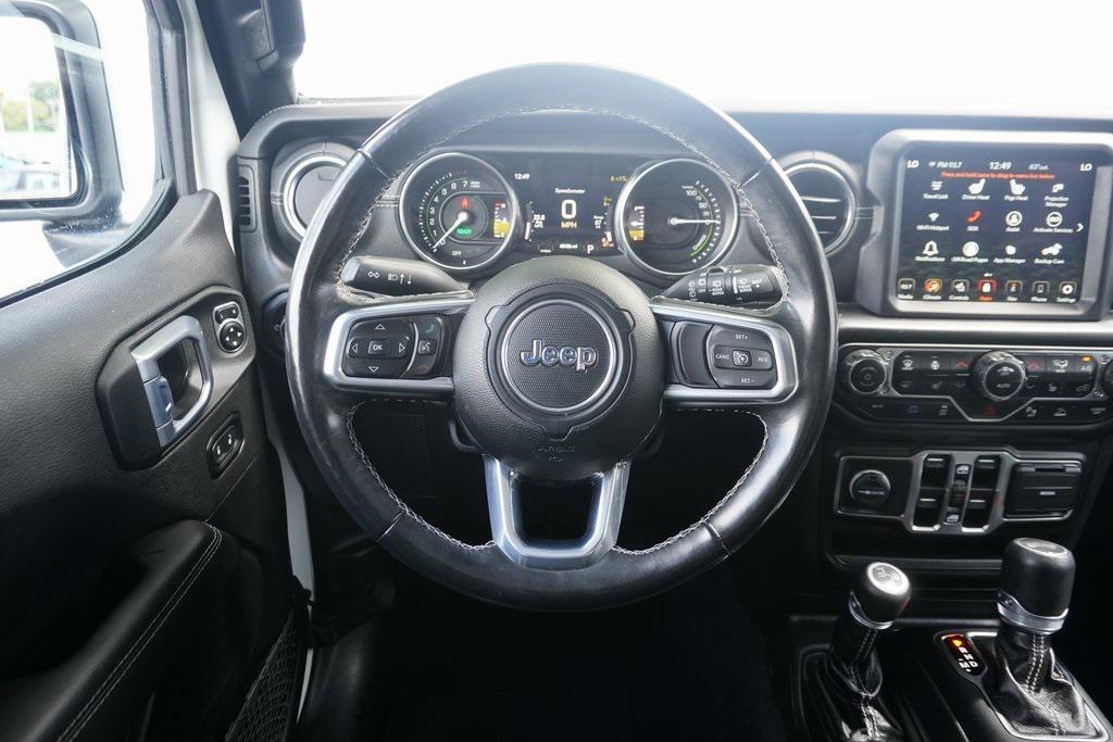 used 2021 Jeep Wrangler Unlimited 4xe car, priced at $33,900