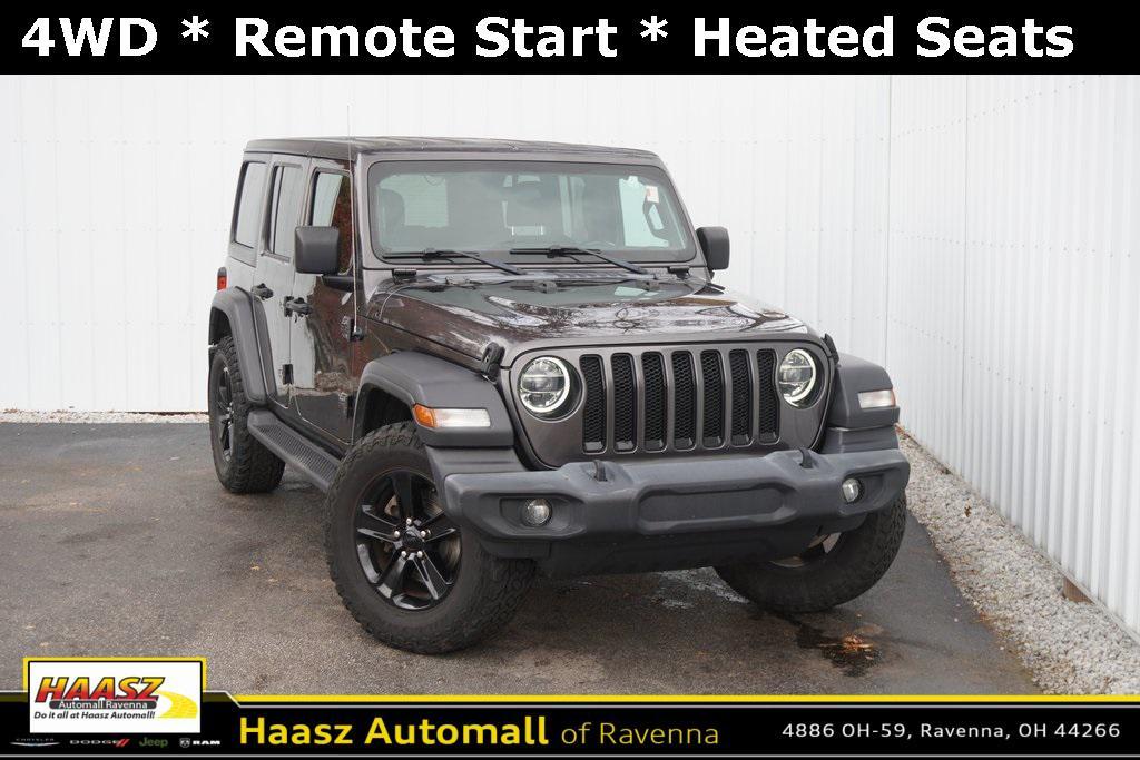 used 2021 Jeep Wrangler Unlimited car, priced at $24,800