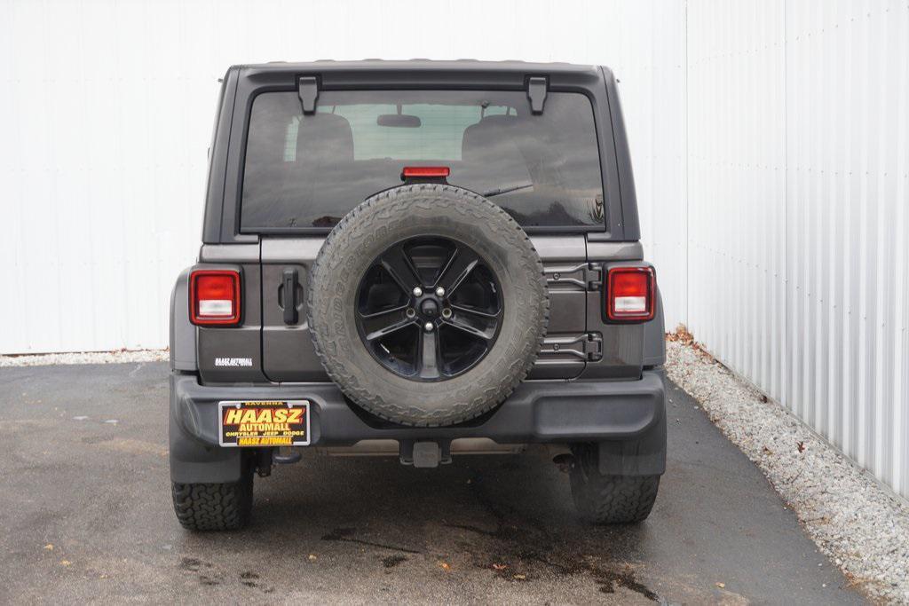 used 2021 Jeep Wrangler Unlimited car, priced at $24,800