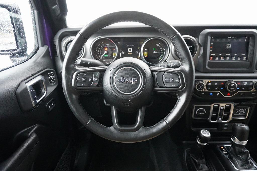 used 2023 Jeep Wrangler 4xe car, priced at $31,400