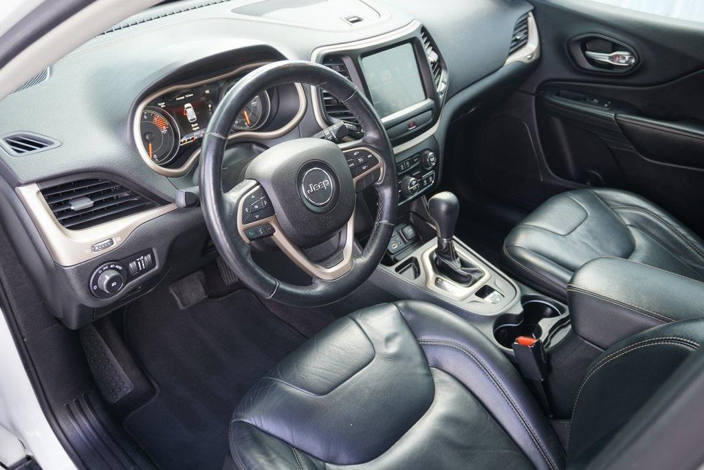 used 2016 Jeep Cherokee car, priced at $13,500