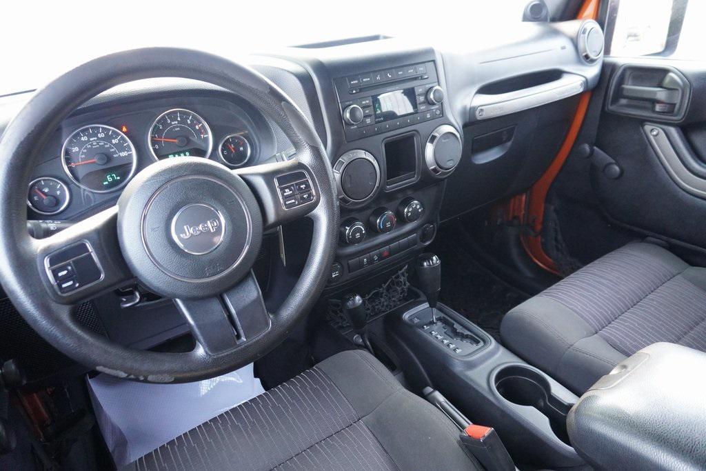 used 2011 Jeep Wrangler Unlimited car, priced at $9,000