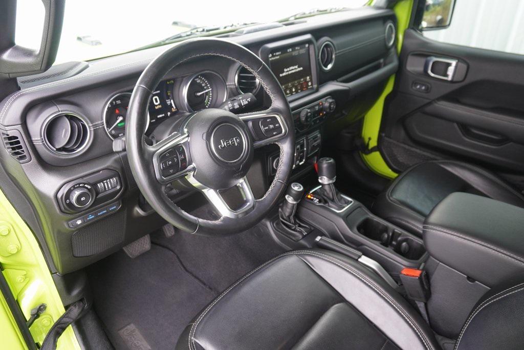 used 2021 Jeep Wrangler Unlimited 4xe car, priced at $31,500