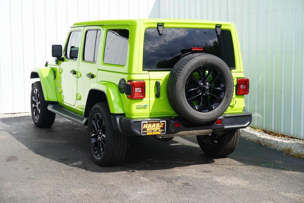 used 2021 Jeep Wrangler Unlimited 4xe car, priced at $31,500