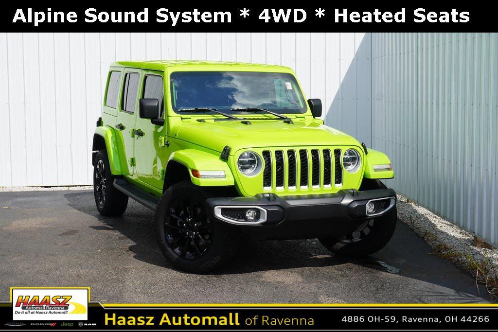 used 2021 Jeep Wrangler Unlimited 4xe car, priced at $31,500