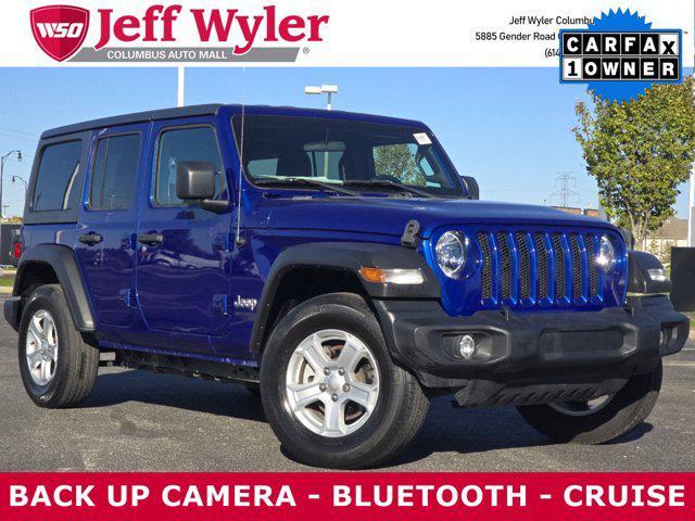 used 2019 Jeep Wrangler Unlimited car, priced at $25,889