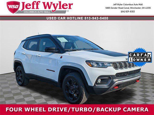 used 2023 Jeep Compass car, priced at $26,556