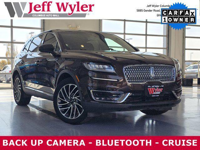 used 2019 Lincoln Nautilus car, priced at $17,330