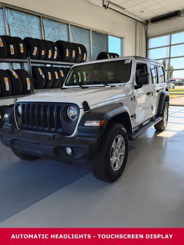 used 2022 Jeep Wrangler Unlimited car, priced at $27,248