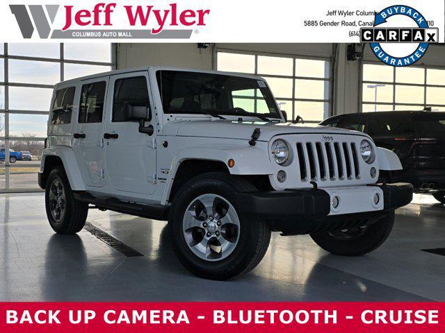 used 2016 Jeep Wrangler Unlimited car, priced at $22,506