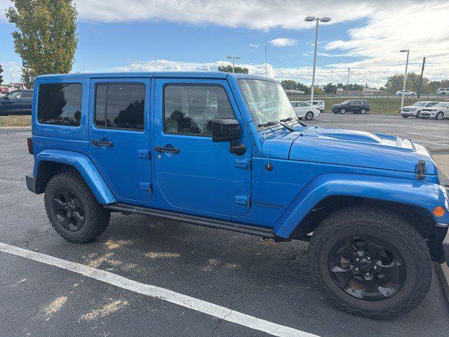 used 2015 Jeep Wrangler Unlimited car, priced at $16,897