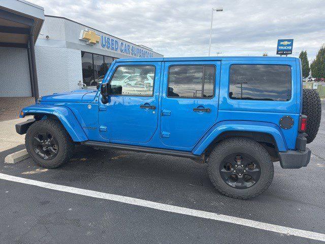 used 2015 Jeep Wrangler Unlimited car, priced at $16,897