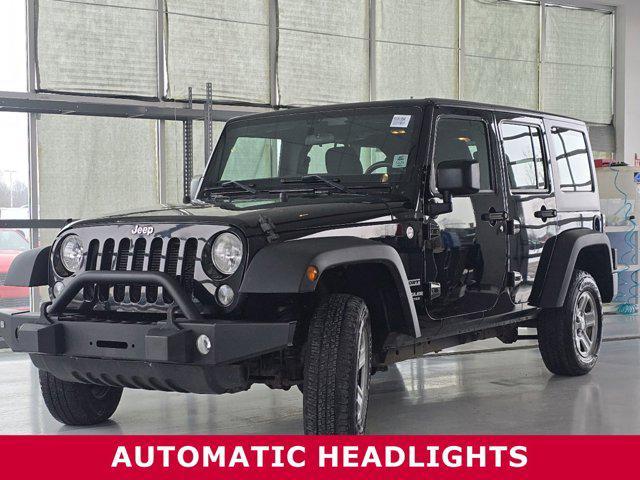 used 2015 Jeep Wrangler Unlimited car, priced at $15,889